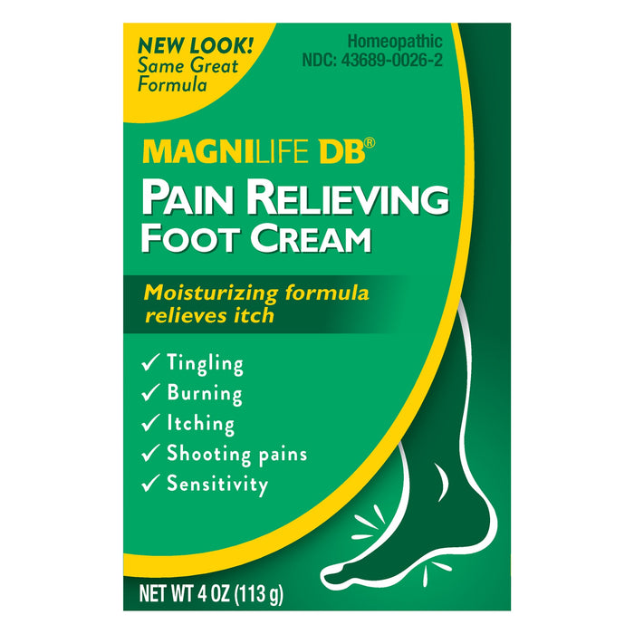 MagniLife DB Diabetes Pain Relieving Foot Cream, 4 Oz by Pasteur Pharmacy