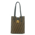 Fendi Vintage FF Zucca Pattern Canvas Shoulder Bag #9348 by Bolt Boutique