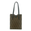 Fendi Vintage FF Zucca Pattern Canvas Shoulder Bag #9348 by Bolt Boutique