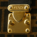 Fendi Vintage FF Zucca Pattern Canvas Shoulder Bag #9348 by Bolt Boutique