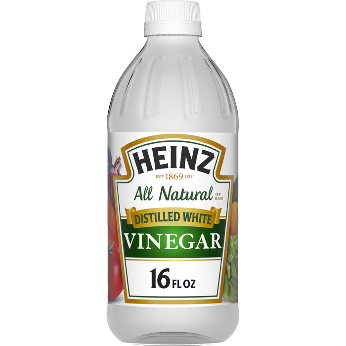 Heinz All Natural Distilled White Vinegar 5% Acidity, 16 Fl Oz Bottle by Pasteur Pharmacy