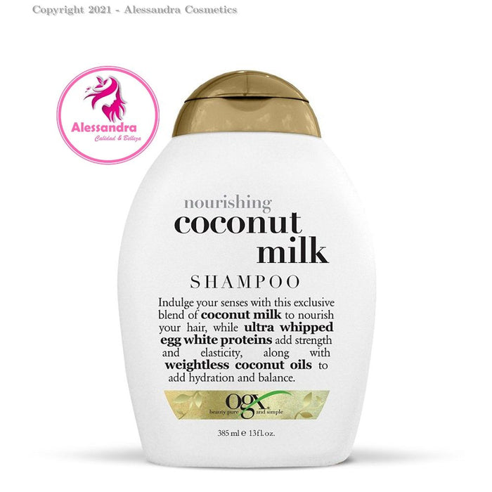 OGX Shampoo, Coconut Milk, Nourishing + 13 Fl Oz by Pasteur Pharmacy