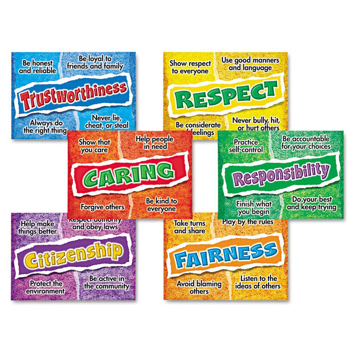 TREND ARGUS Poster Combo Pack, "Character Choices", 13.5 x 19, 6 Posters/Pack