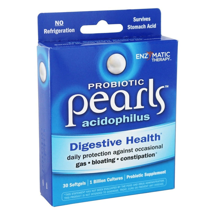 Nature's Way Enzymatic Therapy, Probiotic Pearls Acidophilus, 1 Billion, 30 Softgels by Pasteur Pharmacy
