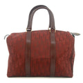 Christian Dior Trotter Oblique Canvas Boston Bag Red #9377 by Bolt Boutique