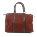 Christian Dior Trotter Oblique Canvas Boston Bag Red #9377 by Bolt Boutique