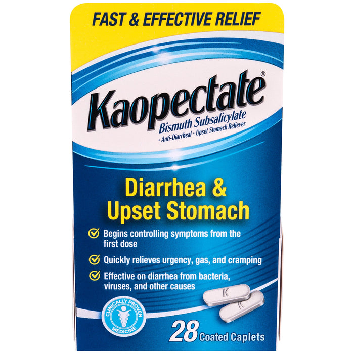 Kaopectate Multi-Symptom Relief Coated Caplets 28 Caps by Pasteur Pharmacy