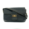 Celine Vintage Black Leather Shoulder Bag #9396