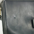 Celine Vintage Black Leather Shoulder Bag #9396 by Bolt Boutique