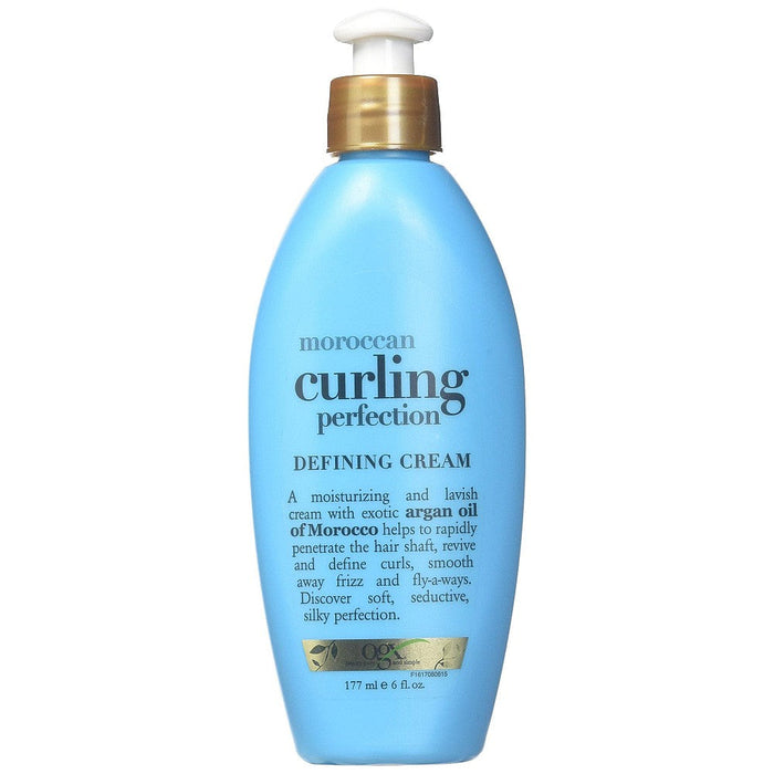 OGX Moroccan Argan Oil Curling Perfection Defining Cream 6 oz by Pasteur Pharmacy