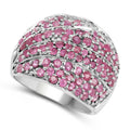 2.97 Carat Genuine Ruby .925 Sterling Silver Ring by Bids.com