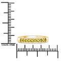 0.27 Carat Genuine Yellow Diamond 14K Yellow Gold Ring (SI1-SI2) by Bids.com