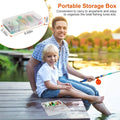 94-Piece: Fishing Lures Kit Soft Plastic Fishing Baits Set by DailySale