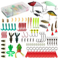 94-Piece: Fishing Lures Kit Soft Plastic Fishing Baits Set by DailySale