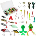 94-Piece: Fishing Lures Kit Soft Plastic Fishing Baits Set by DailySale