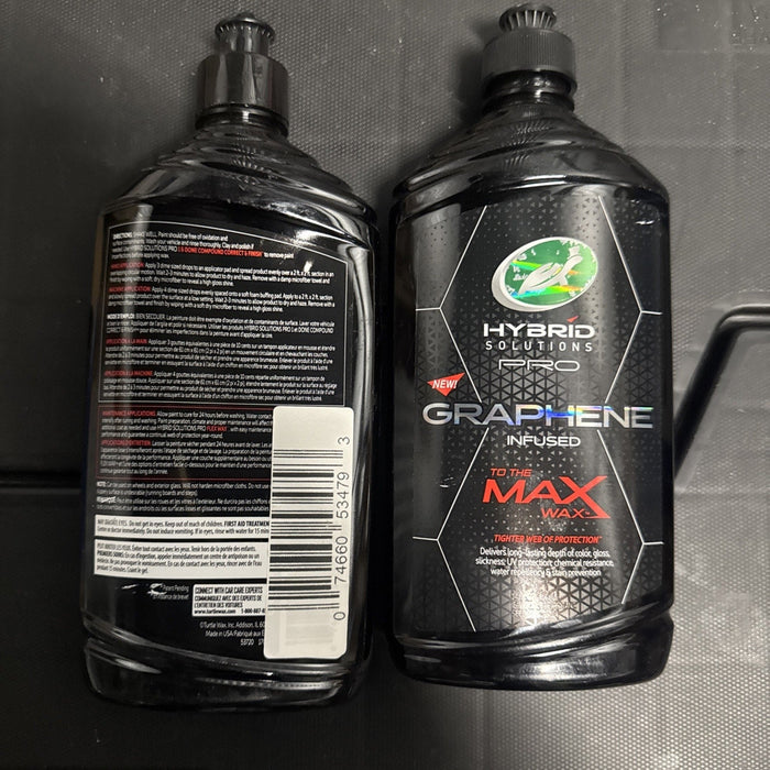 Turtle Wax Hybrid Solutions Pro to the Max Wax, 14 oz (2-Pack) by Price Is Right Miami