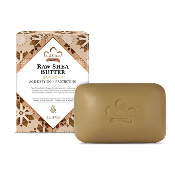 Nubian Heritage Bar Soap Raw Shea Butter & Myrrh, 5 Oz by Pasteur Pharmacy