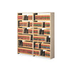 Tennsco Snap-Together Seven-Shelf Closed Add-On Unit, Steel, 36w x 12d x 88h, Sand