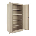 Tennsco 72" High Standard Cabinet (Unassembled), 36 x 24 x 72, Putty