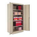 Tennsco 72" High Standard Cabinet (Unassembled), 36 x 24 x 72, Putty