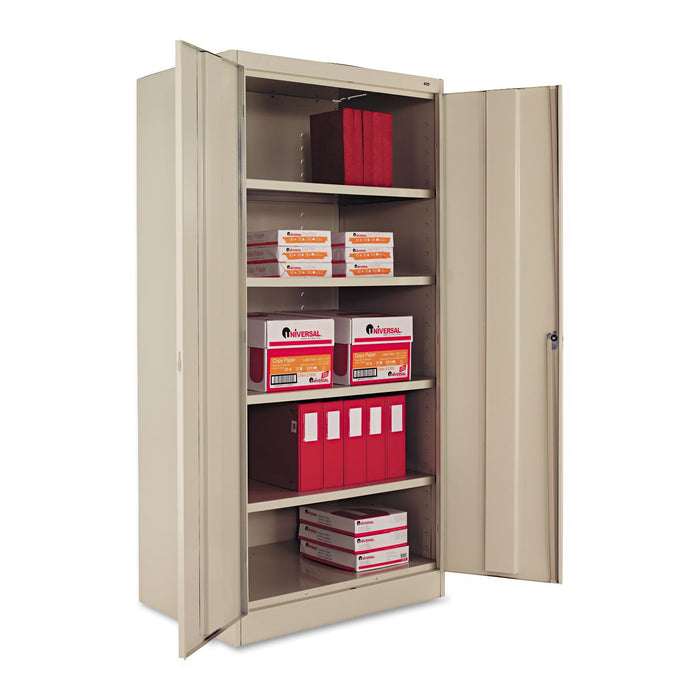 Tennsco 72" High Standard Cabinet (Unassembled), 36 x 24 x 72, Putty