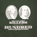 No Feelings T Shirt - Money Green by Richmond Hood Company