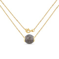 16.79 Carat Genuine Grey Moonstone .925 Sterling Silver Pendant by Bids.com
