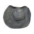 Aqua Two-Tone Packable Floppy Sun Hat by Vanessa Jane