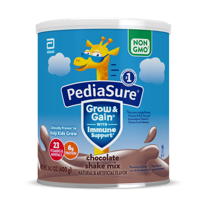 PediaSure Grow & Gain Non-GMO Shake Mix Chocolate Powder - 14.1oz by Pasteur Pharmacy