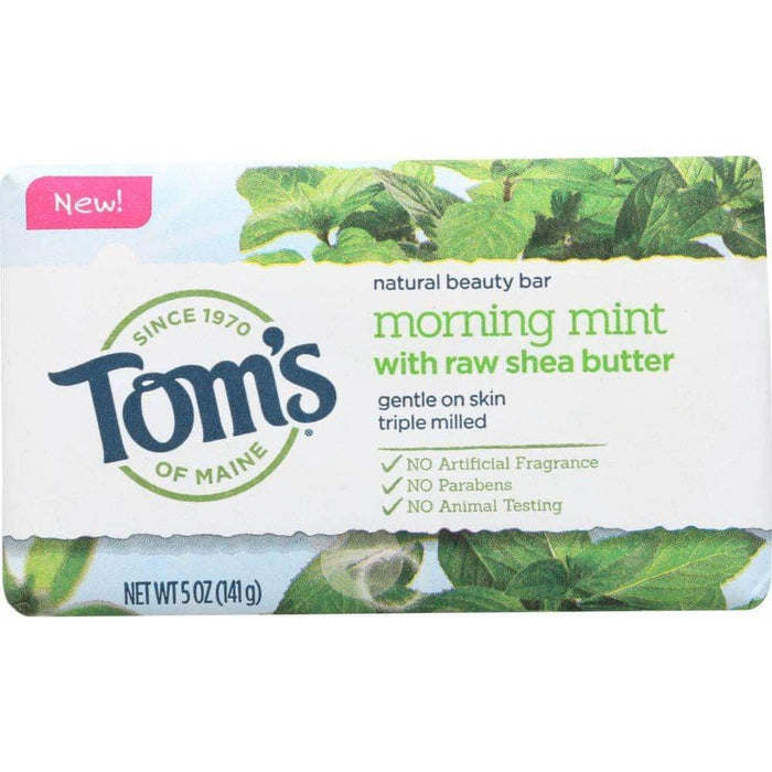 Tom's of Maine Morning Mint Natural Bar Soap - 5oz by Pasteur Pharmacy