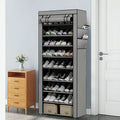 10-Layer 9 Grid Shoe Rack Shelf Storage Closet Organizer by DailySale