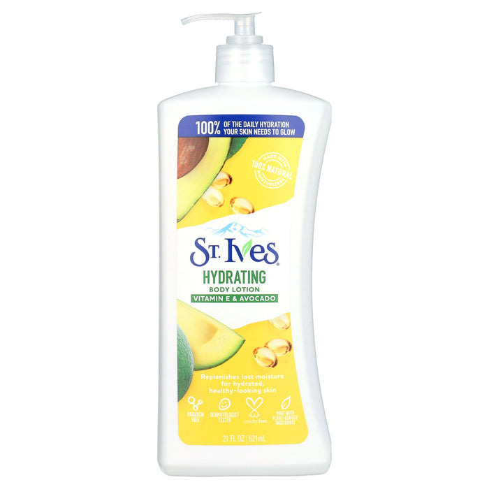 St. Ives Daily Hydrating Vitamin E And Avocado Body Lotion 21oz by Pasteur Pharmacy