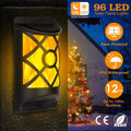 96 LEDs Waterproof Flame Solar Lights Outdoor by DailySale