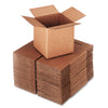 Universal Cubed Fixed-Depth Corrugated Shipping Boxes, Regular Slotted Container (RSC), Small, 6" x 6" x 6", Brown Kraft, 25/Bundle
