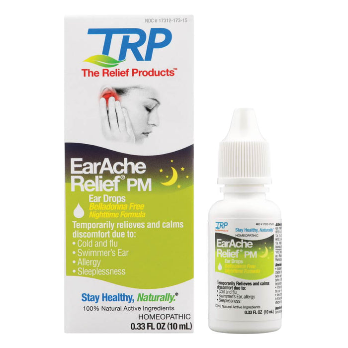 Trp Homeopathic Earache Relief PM Ear Drops - 10 Ml by Pasteur Pharmacy