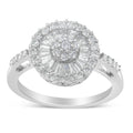 10KT White Gold Diamond Cocktail Ring (1 cttw, H-I Color, SI2-I1 Clarity) by Bids.com