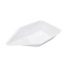 Medium Anti-Static White Weigh Canoes (500 Count Case) by Pasteur Pharmacy