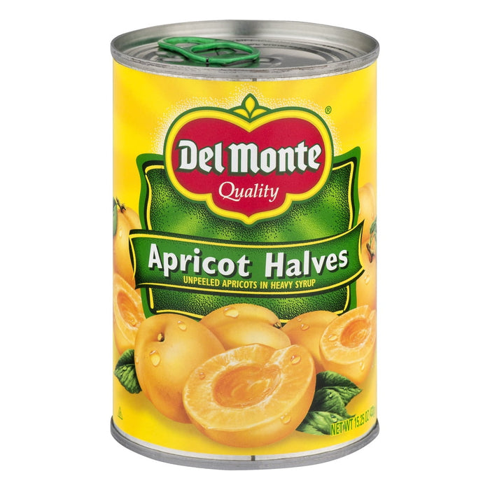Del Monte Unpeeled Apricot Halves In Heavy Syrup 15.25 Oz. Can by Pasteur Pharmacy