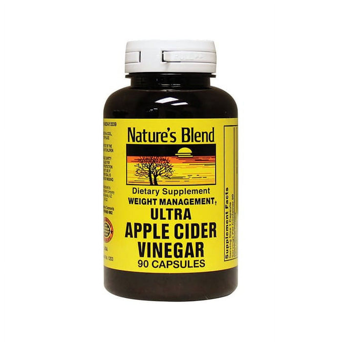 Nature's Blend Ultra Apple Cider Vinegar - 600 Mg (90 Capsules) by Pasteur Pharmacy