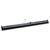 Unger Sanitary Brush with Squeegee, Black Polypropylene Bristles, 22" Brush