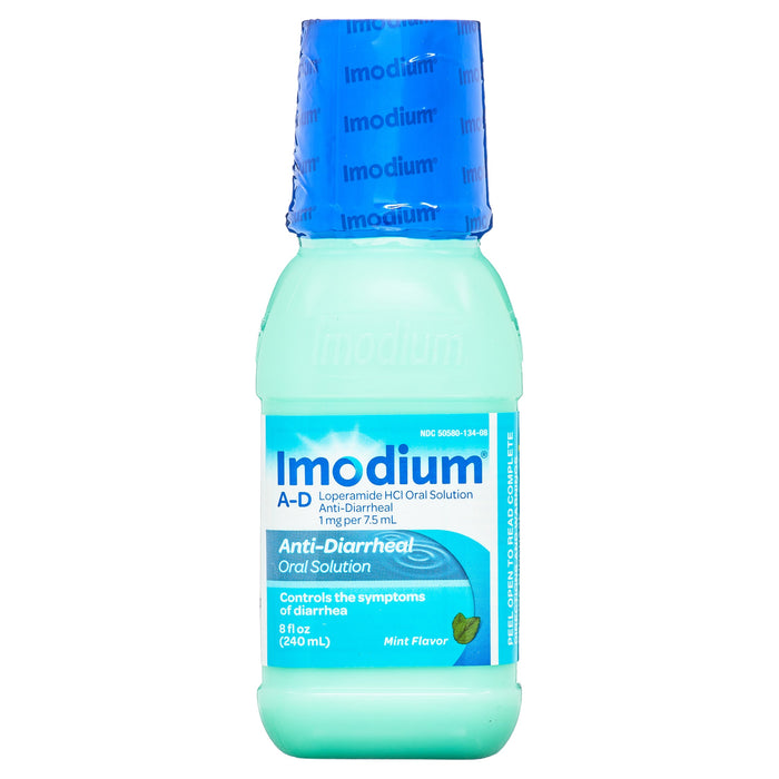 Imodium A-D Liquid Oral Anti-Diarrheal Medicine, Mint Flavor, 8 Fl. Oz by Pasteur Pharmacy
