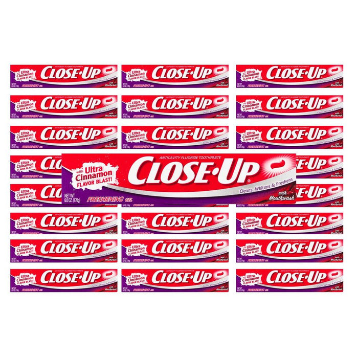 Close-Up Toothpaste, With Ultra Cinnamon Flavor Blast, Freshening Gel, 6 Oz by Pasteur Pharmacy