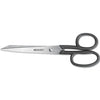 Westcott Kleencut Stainless Steel Shears, 8" Long, 3.75" Cut Length, Black Straight Handle