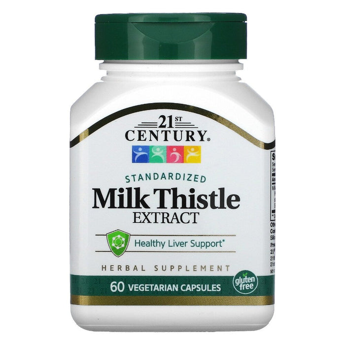 21st Century Milk Thistle Extract Capsules 60 Ct by Pasteur Pharmacy