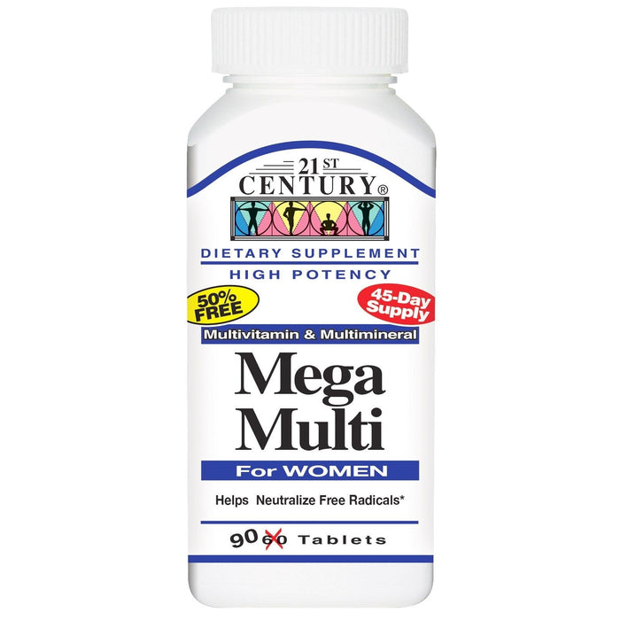 21st Century Mega Multi For Women, Multivitamin, Tablets by Pasteur Pharmacy