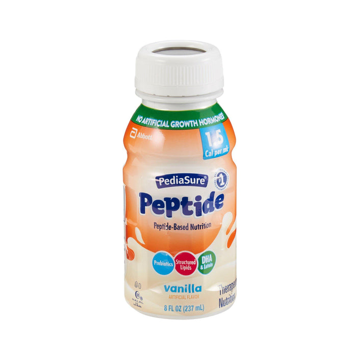 Pediasure Abbott Nutrition Peptide 1.5 Cal Vanilla, 8 Oz. Bottle, 24EA/CS by Pasteur Pharmacy