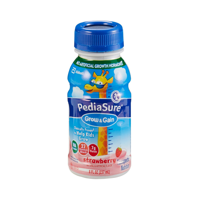 Abbott Nutrition Pediatric Oral Supplement PediaSure Grow & Gain Strawberry Flavor 8 Oz. Bottle Ready To Use, Count Of 24 by Pasteur Pharmacy