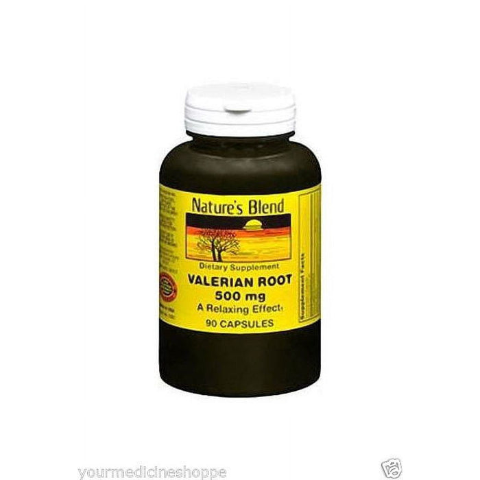 Nature's Blend Valerian Root – 500 mg (90 Capsules) by Pasteur Pharmacy