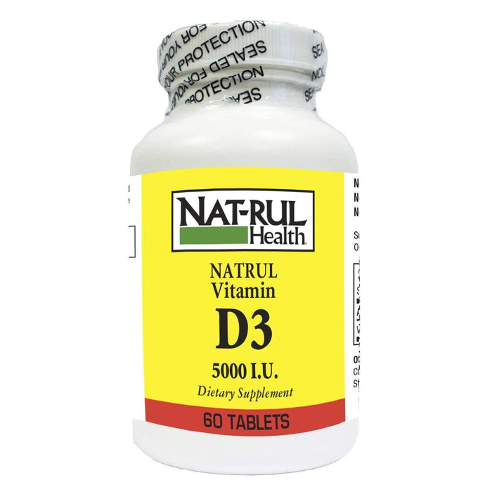 Natrul Health Vitamin D 5000 I.U Tablets by Pasteur Pharmacy