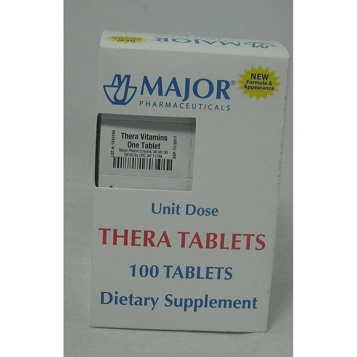 Major Thera Multivitamin Tablets by Pasteur Pharmacy